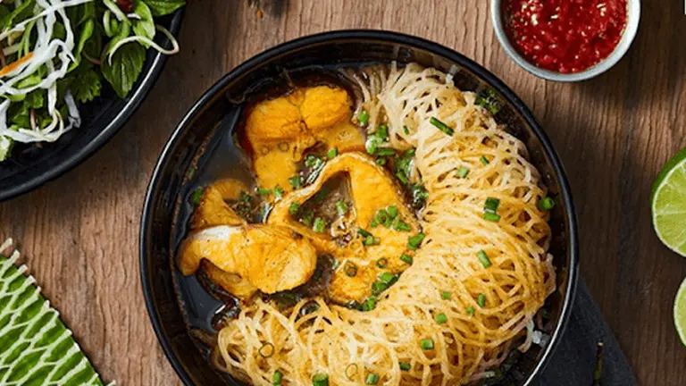 Cassava Noodle Soup